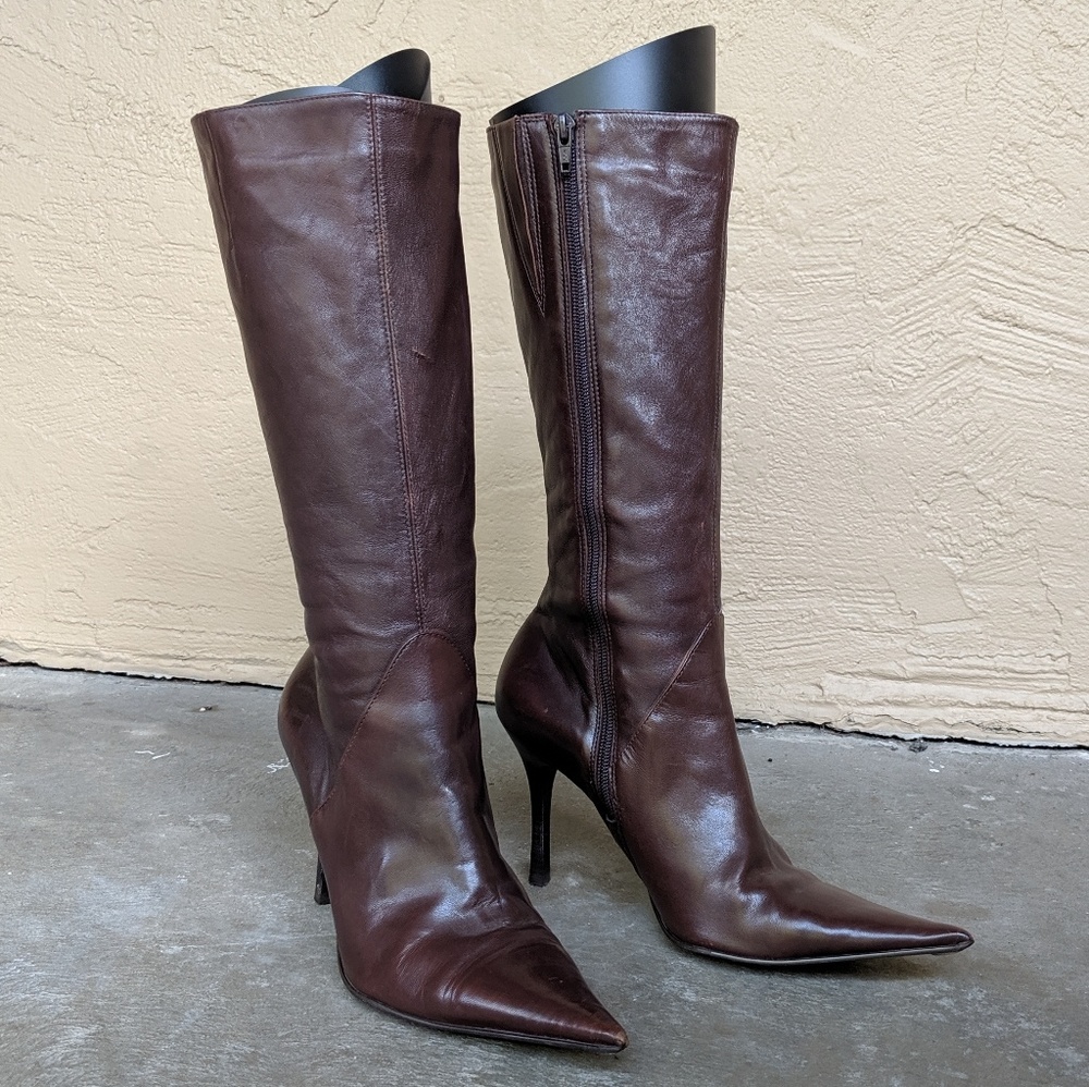 Gorgeous buttery soft cafskin leather Bronx Boots